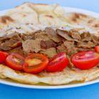 Bayram-Menü-Drehspieß-Döner Teller