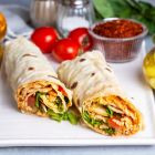 Bayram-Menü-Hähnchenspieß-Dürüm